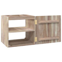 Thumbnail for Wand-Badschrank 41x38x40 cm Massivholz Teak