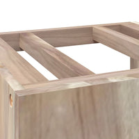 Thumbnail for Wand-Badschrank 41x38x40 cm Massivholz Teak