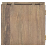 Thumbnail for Wand-Badschrank 45x30x40 cm Massivholz Teak