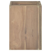 Thumbnail for Wand-Badschrank 45x30x40 cm Massivholz Teak