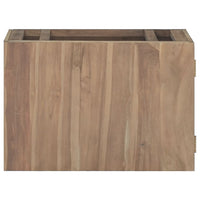 Thumbnail for Wand-Badschrank 60x39x40 cm Massivholz Teak