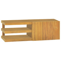 Thumbnail for Wand-Badschrank 90x40x30 cm Massivholz Teak