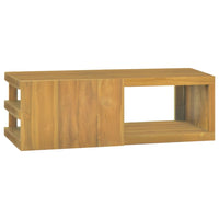 Thumbnail for Wand-Badschrank 90x40x30 cm Massivholz Teak