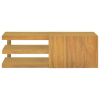 Thumbnail for Wand-Badschrank 90x40x30 cm Massivholz Teak