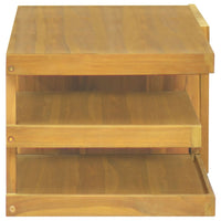 Thumbnail for Wand-Badschrank 90x40x30 cm Massivholz Teak