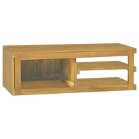 Thumbnail for Wand-Badschrank 90x40x30 cm Massivholz Teak