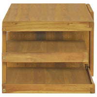 Thumbnail for Wand-Badschrank 110x40x30 cm Massivholz Teak