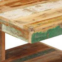 Thumbnail for Couchtisch 45x45x40 cm Altholz Massiv