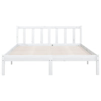 Thumbnail for Massivholzbett Weiß Kiefer 120x200 cm