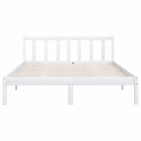 Thumbnail for Massivholzbett Weiß Kiefer 160x200 cm
