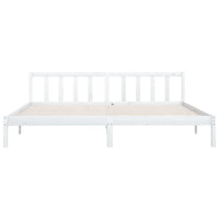 Thumbnail for Massivholzbett Weiß Kiefer 180x200 cm