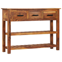 Thumbnail for Sideboard mit 3 Schubladen 110x30x80 cm Massivholz Akazie