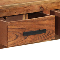 Thumbnail for Sideboard mit 3 Schubladen 110x30x80 cm Massivholz Akazie