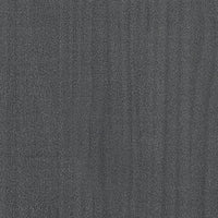 Thumbnail for Couchtisch Grau 110x50x34 cm Massivholz Kiefer