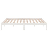 Thumbnail for Massivholzbett Weiß Kiefer 160x200 cm