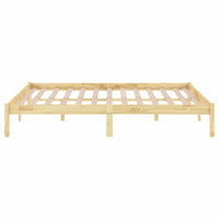 Thumbnail for Massivholzbett Kiefernholz 200x200 cm