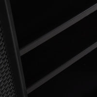 Thumbnail for Gartenschrank Schwarz 65x45x88 cm PP Rattan-Optik