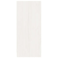Thumbnail for Sideboard Weiß 70x33x76 cm Massivholz Kiefer
