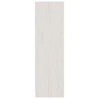 Thumbnail for Bücherregal Weiß 70x33x110 cm Massivholz Kiefer