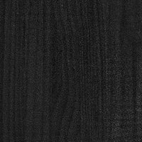Thumbnail for Pflanzkübel 2 Stk. Schwarz 31x31x70 cm Massivholz Kiefer