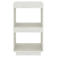 Thumbnail for Bücherregal Weiß 40x35x71 cm Massivholz Kiefer