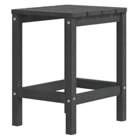 Thumbnail for Garten Adirondack-Tisch Anthrazit 38x38x46 cm HDPE
