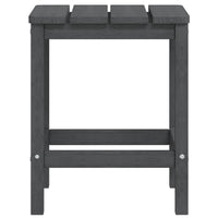 Thumbnail for Garten Adirondack-Tisch Anthrazit 38x38x46 cm HDPE