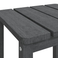 Thumbnail for Garten Adirondack-Tisch Anthrazit 38x38x46 cm HDPE