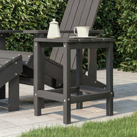Thumbnail for Garten Adirondack-Tisch Anthrazit 38x38x46 cm HDPE