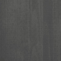Thumbnail for Highboard-Oberteil HAMAR Dunkelgrau 90x30x100 cm Massivholz