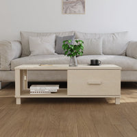 Thumbnail for Sideboard HAMAR Honigbraun 100x55x35 cm Massivholz Kiefer