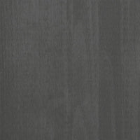 Thumbnail for Highboard HAMAR Dunkelgrau 60x35x180 cm Massivholz Kiefer