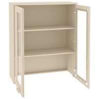 Thumbnail for Highboard-Oberteil HAMAR Honigbraun 85x35x100 cm Massivholz