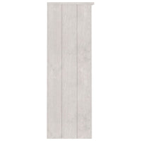 Thumbnail for Highboard-Oberteil HAMAR Weiß 85x35x100 cm Massivholz