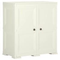 Thumbnail for Kunststoffschrank 79x43x85,5 cm Holzdesign Vanilleeis