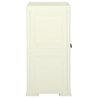 Thumbnail for Kunststoffschrank 79x43x85,5 cm Holzdesign Vanilleeis