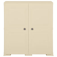 Thumbnail for Kunststoffschrank 79x43x85,5 cm Holzdesign Angora-Weiß
