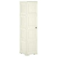 Thumbnail for Kunststoffschrank 40x43x164 cm Holzdesign Vanilleeis