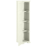 Thumbnail for Kunststoffschrank 40x43x164 cm Holzdesign Vanilleeis