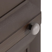 Thumbnail for Kunststoffschrank 40x43x164 cm Holzdesign Braun