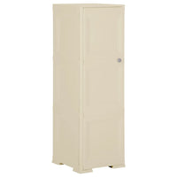 Thumbnail for Kunststoffschrank 40x43x125 cm Holzdesign Angora-Weiß
