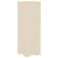 Thumbnail for Kunststoffschrank 40x43x125 cm Holzdesign Angora-Weiß