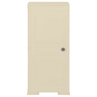 Thumbnail for Kunststoffschrank 40x43x85,5 cm Holzdesign Angora-Weiß