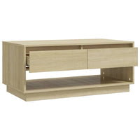 Thumbnail for Couchtisch Sonoma-Eiche 102,5x55x44 cm Holzwerkstoff