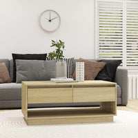 Thumbnail for Couchtisch Sonoma-Eiche 102,5x55x44 cm Holzwerkstoff