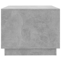 Thumbnail for Couchtisch Betongrau 102,5x55x44 cm Holzwerkstoff