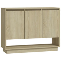 Thumbnail for Sideboard Sonoma-Eiche 97x31x75 cm Holzwerkstoff