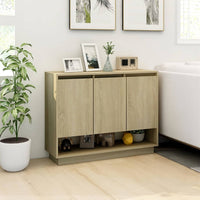 Thumbnail for Sideboard Sonoma-Eiche 97x31x75 cm Holzwerkstoff