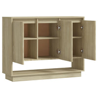 Thumbnail for Sideboard Sonoma-Eiche 97x31x75 cm Holzwerkstoff