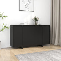 Thumbnail for Sideboard Schwarz 135x41x75 cm Holzwerkstoff